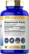 Carlyle Magnesium Citrate | 1800mg | 120 Coated Caplets | Vegetarian Non-GMO and Gluten Supplement