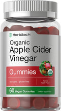 Organic Apple Cider Vinegar Gummies | 60 Gummies | Vegan, Non-GMO & Gluten-Free Supplement | USDA Certified Organic ACV | Apple Flavor | by Horbaach