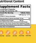 American Health Ester-C With Citrus Bioflavonoids Capsules - Gentle On Stomach Non-Acidic Vitamin C - Non-Gmo 500 Mg 240 Count (Pack Of 2) 120 Servings