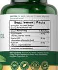 Carlyle Peppermint Oil Capsules | 150 Softgels | with Rosemary and Thyme