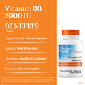 Doctor'S Best Vitamin D3 5000 Iu 180 Softgels