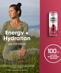 Optimum Nutrition Amino Energy Drink + Electrolytes For Hydration - Sugar Free Amino Acids Bcaa Keto Friendly Sparkling Drink - Juicy Cherry Pack Of 12 (Packaging May Vary)