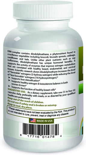 Best Naturals DIM Complex 100 mg 60 Capsules