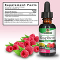 Nature'S Answer Low Organic Alcohol Raspberry Leaf Extract 1-Fluid Ounce nonGMO Kosher Gluten | Supports Health | Soothes Digestion