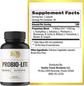 Golden After 50 ProbioLite Acid Reflux Relief and Probiotics for Men and Women 30 Gelatin Capsules 6 Billion CFU of Probiotics for Gut Health Support for Heartburn Gas Relief Indigestion