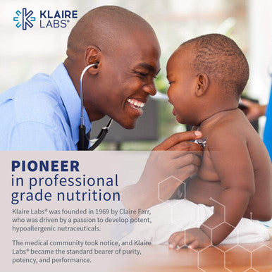 Klaire Labs Multi-Mineral Complex Without Iron - Broad Spectrum & Hypoallergenic Essential Trace Mineral Blend with Copper & Zinc, Iron- (100 Capsules)