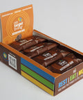 On Target Living Chocolate Almond Butter Nutrition Bar - Healthy Snack with Almonds, Dates, Honey, Dark Chocolate, and Superfoods - 12-Pack