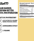 JYM Hydration Electrolyte Powder Pina Colada Powder 40 Servings