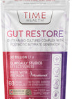 Gut Restore 12 Strain Probiotic & Postbiotic Butyrate Generator Microbiomex Clinically Proven Advanced Bio Cultures Formula Vegan Probiotics Uk Made (60 Count (Pack Of 1))