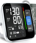 ATUDER Blood Pressure Monitors for Home Use Upper Arm, Accurate Cuff 8.7"-15.7" Monitor with Large Backlight Display 2 Users 240 Sets Memory & HR Detection, Digital BP Machine with Carrying Case