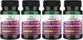 Swanson Optimum Potency Serrazimes 40000 Units 40000 Units 60 Veg Capsules Enzyme (4 Pack)