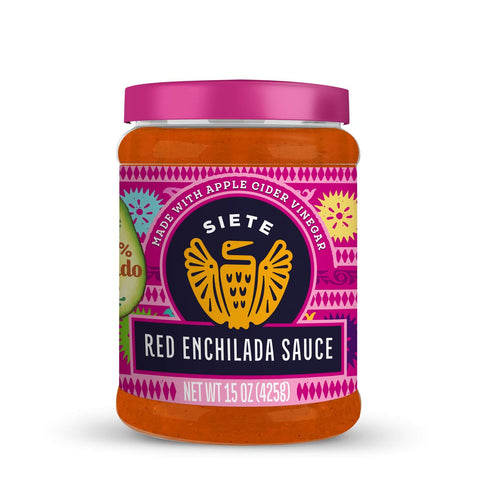 Siete Sauce Enchilada Red 15 OZ