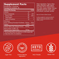 Bulletproof Apple Cider Vinegar Max Sugar-Free Gummies, 60 Count, Keto Supplement For Cravings