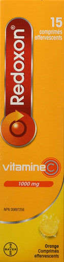 Redoxon Orange Vitamin C Effervescent Tablets 15 Orange Effervescent Tablets