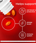 Feosol Complete Iron Supplement Caplets Bifera Iron for High Absorption Heme and NonHeme Dual Action Minimizes 1 Per Day for Energy and Immune System Support Made in USA 30 Count