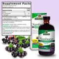 Nature'S Answer Sambucus Black Elder Berry Extract Syrup in Plastic Bottle Alcohol- 8-Fluid Ounces | Daily Immune Support | Packed with Antioxidants | Family Friendly | Flue Season Defender
