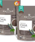 Navitas Organics Chia Seeds Ã¢â‚¬â€œ For Chia Pudding, Smoothies, Baking, Salads & More Ã¢â‚¬â€œ Omega 3, Fiber, Minerals - USDA Organic, Non GMO, Kosher, Gluten Free, Keto (8oz. Bag, 8 Servings)