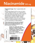 NOW Foods Niacinamide 500mg Vitamin B-3 Capsules, 100 Count (3 Pack)