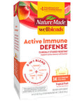 Nature Made Wellblends Active Immune Defense Fizzy Drink Mix Resistaid Vitamin C 500Mg Vitamin D 1000 Iu Zinc And Electrolytes Powder 14 Stick Packs