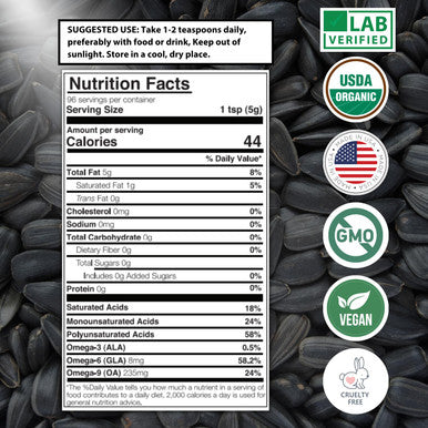 Mother Nature Organics Superfoods for Organic Living Usda Organic Black Seed Oil (8Oz) - Premium Cold-Pressed, Non-Gmo, Unrefined, Vegan Nigella Sativa Oil. Potent For Digestive Health, Immune Support, Brain Function, And Joint Mobility.