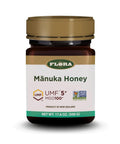 Flora - MÃƒâ€žÃ‚Ânuka Honey MGO 100+/5+ UMF, New Zealand Honey, 100% Traceable MGO,Natural Healing, Sore Throat Relief, Aids Digestion, 8.8-oz. Jar