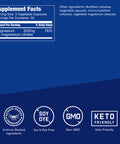 Bulletproof Magnesium Capsules, 90 Count, Supplement For Nervous System, Muscle And Bone Support