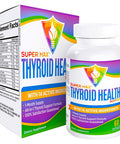 Elevate Recovery Supplements Thyroid Support Supplement (All-In-1 Formula) With 14 Active Ingredients - Thyroid Supplements - Thyroid Health Complex - Thyroid Support For Women & Men - 60 Capsules