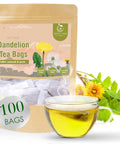 NHAT ANH FARM - Premium Stevia Tea Bags, 100 Stevia Tea Bags, 100% Natural Dried Leaves, Naturally Sweet Herbal Tea, Sugar-Free, Caffeine-Free, No Additives.