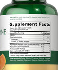 Carlyle Papaya Enzyme Chewable Tablets | Vegetarian Non-GMO Gluten Formula | Tropical Flavor