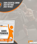 Bulksupplements.Com Aakg Powder - Arginine Alpha-Ketoglutarate, Akg Supplement - Nitric Oxide Supplement, Arginine Supplement - Unflavored & Gluten Free, 2500Mg Per Serving, 1Kg (2.2 Lbs)
