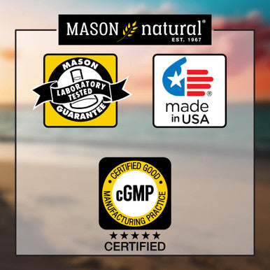 MASON Advanced Ear Health Formula - Supports Healthy Circulation in The Inner Ear, Ringing Ears Relief, 100 Caplets