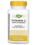 Nature's Way Vitamin C With Bioflavonoids Immune Support High Potency Vitamin C 250 Capsules 1000 Mg