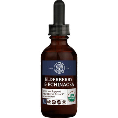 Global Healing Elderberry & Eusacea and Zinc Kit - Vegan Antioxidant Immune Support Against Harmful Organisms & Organic Liquid Supplement Drops Support Immune System & Cell Growth - 2 Fl Oz Each