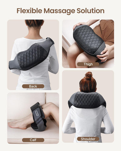 Renpho Neck Massager, [ ] Shiatsu Neck And Back Massager, 5D Kneading Neck Massager For Pain Relief Deep Tissue, Neck And Shoulder Massager With Heat, Massage Pillow For Neck Back Shoulder