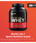 Optimum Nutrition Gold Standard Whey Muscle Building And Recovery Protein Powder With Naturally Occurring Glutamine And Amino Acids Extreme Milk Chocolate 71 Servings 2.27 Kg Packaging May Vary