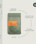 Luxmi Estates Astounding Ashwagandha Root Loose Tea 250g Pack | USDA Organic Herbal Tea For Stress Support | With Turmeric Ginger Lemongrass & More | 125 Cups