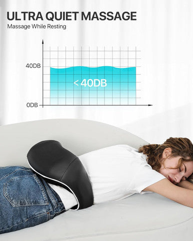 Alljoy Shiatsu Back And Neck Massager With Heat, Deep Tissue 3D Kneading Massage Pillow For Shoulder, Legs, Foot, And Body, Relax Gifts For Women Men Mom Dad