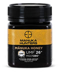 Manuka Hunters UMF 10+/MGO 263+ Certified New Zealand Manuka Honey - 100% Pure Natural Sweetener - Gluten, Dairy Free - Ideal for Tea, Coffee, Smoothies, and Baking - Sustainable - 8.8oz/250g Jar