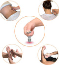 T-Bar Massage Tool, Myofascial Release Tool, Self Massage Tool, Thumb Save Massager, Foot Reflexology Tool, Stainless Steel, Heavy Duty