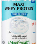 Maxi Health Naturemax Energize Whey Protein Powder and Meal Replacement Kosher Plain 1.03 Pound