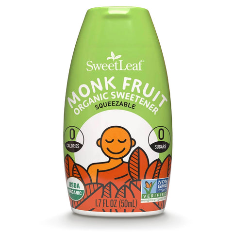 SweetLeaf Liquid Monk Fruit Variety Pack - Monk Fruit Sweetener Drops, Organic Monk Fruit Extract, Zero Calorie Sweetener, Sugar Free - French Vanilla, English Toffee, Caramel Macchiato (Pack of 3)