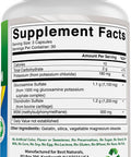 Best Naturals Glucosamine Chondroitin Msm Supplements 2600 Mg Per Serving 90 Capsules (90 Count (Pack Of 2))