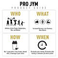 JYM Supplement Science Pro Protein Powder - Egg White Milk Whey protein isolates & Micellar Casein | Supplement Science | Tahitian Vanilla Bean Flavor 1.7 Pound