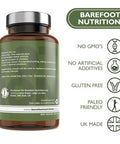 Barefoot Nutrition - Vitamin D3 Complete 4000 IU with Vitamin K2 MK-7 Magnesium Boron & Zinc Supplement High Strength Formula for Bone and Normal Health Function 60 Capsules