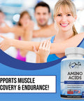 Amino Acids Supplement Post Workout Enhancer Essential Amino Energy to Support Muscle Recovery Advanced Energy Booster Non-GMO Formula 100 Tablets Made in USA by Amate Life