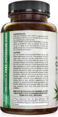 Colon Cleanse Extra Strength - Cape Aloe Capsules: Supports Weight Management for Women & Men Fiber Supplement Digestive Support Blend - Gentle, No Cramping