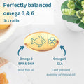 Pharmepa Complete Omega 3 Triglyceride Form Epa & Dha 1000Mg, High Strength Wild Fish Oil Plus Omega 6 Gla Evening Primrose Oil, Highly Absorbable Rtg Form, Lemon Flavour, 60 Capsules, By Igennus