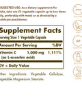 Solgar Vitamin C 1000 Mg 100 Vegetable Capsules - Antioxidant & Immune Support - Overall Health - Healthy Skin & Joints - Bioflavonoids Supplement - Non-Gmo Vegan Gluten Free Kosher - 100 Servings