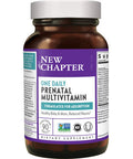 New Chapter Prenatal Vitamins Prenatal Multivitamin with Methylfolate + Choline for Healthy Mom Baby, One Daily, 90 Count