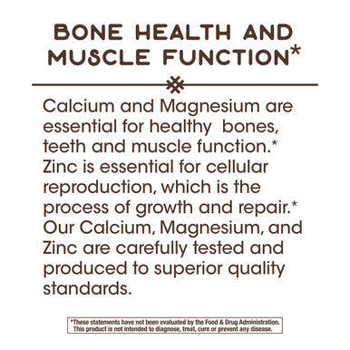 Nature'S Way Calcium Magnesium & Zinc 765 Mg Per Serving 100 Capsules - (Pack Of 2)